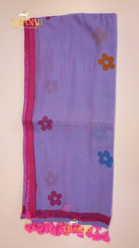 Floral Cotton Saree