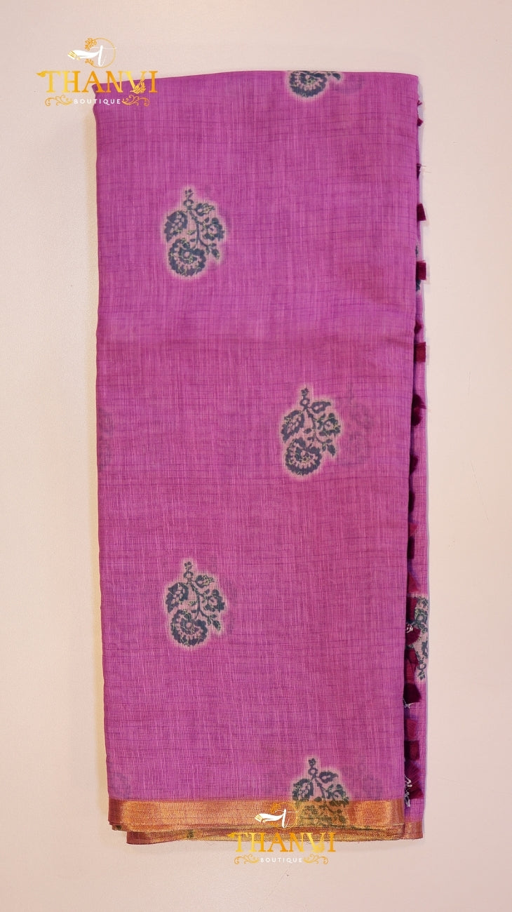 kora cotton saree