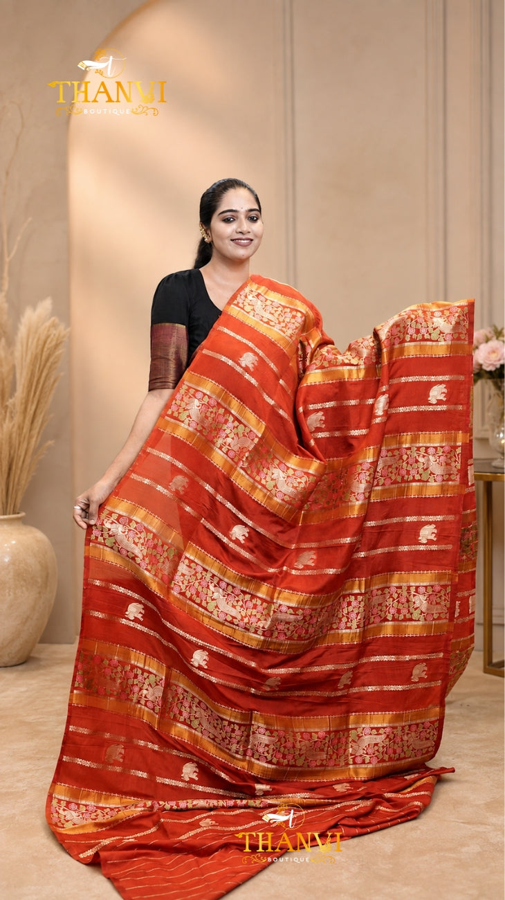 mangalagiri silk saree
