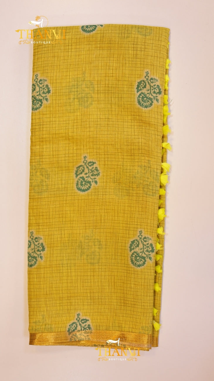 kora cotton saree