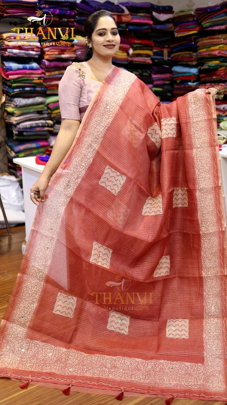 Kota Cotton Saree