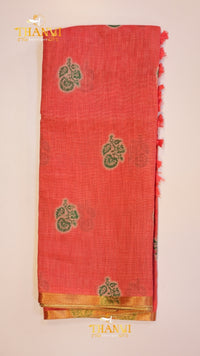 kora cotton saree