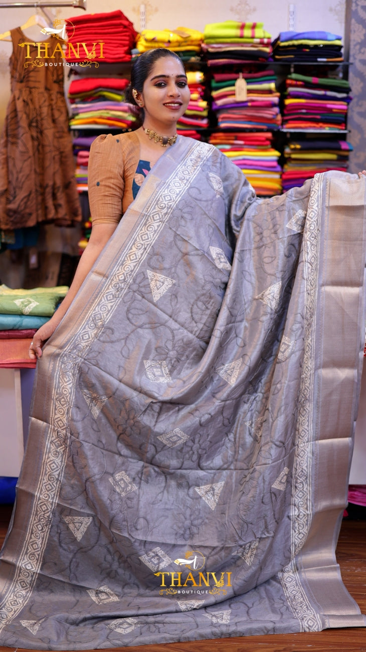 Mashru Khantha Stitch saree