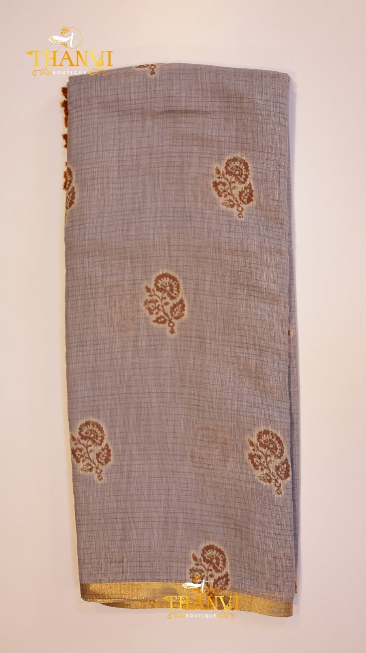 kora cotton saree