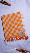 Pure Cotton Checks Saree