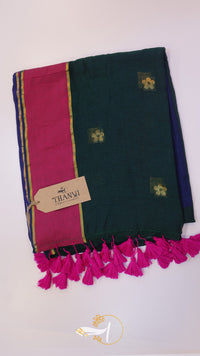 Cotton Floral Zari