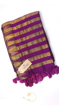 Pallu Stripes Mulberry
