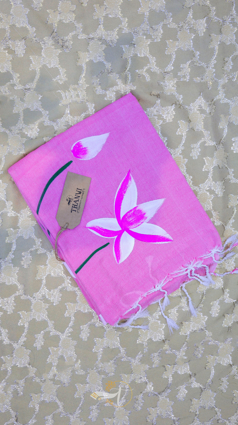 Hand Painted Saree