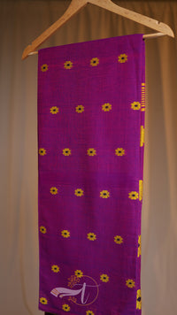 Floral Khadhi Saree