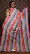 Stripes L/C Saree