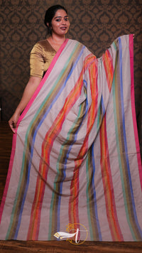 Stripes L/C Saree