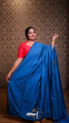 Mulberry Cotton Saree