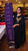 Jamdani Linen Saree