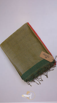 Plain Tissue Saree