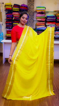 String Border Saree