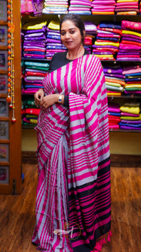 Crushed Soft Mulberry Saree