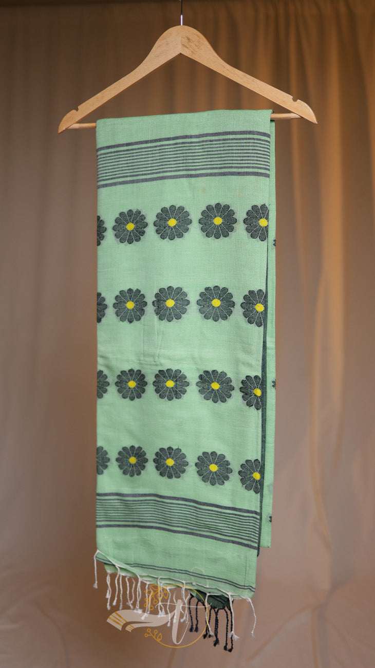 Floral Khadhi Saree