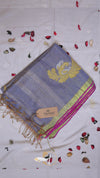 Peacock Pallu Tissue Saree