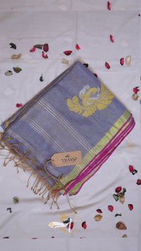 Peacock Pallu Tissue Saree