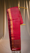 Plain Tissue Saree