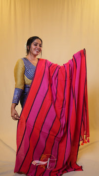 Popstick Stripes Saree
