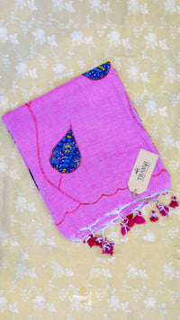 Leaf Printed Saree