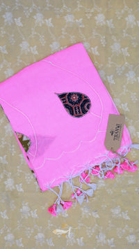 Leaf Printed Saree