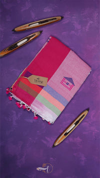 Cotton Jute Saree