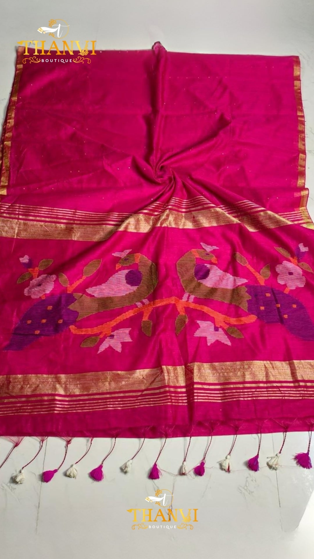 Premium Pochampally Cotton Saree