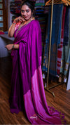 Mulberry Cotton Saree