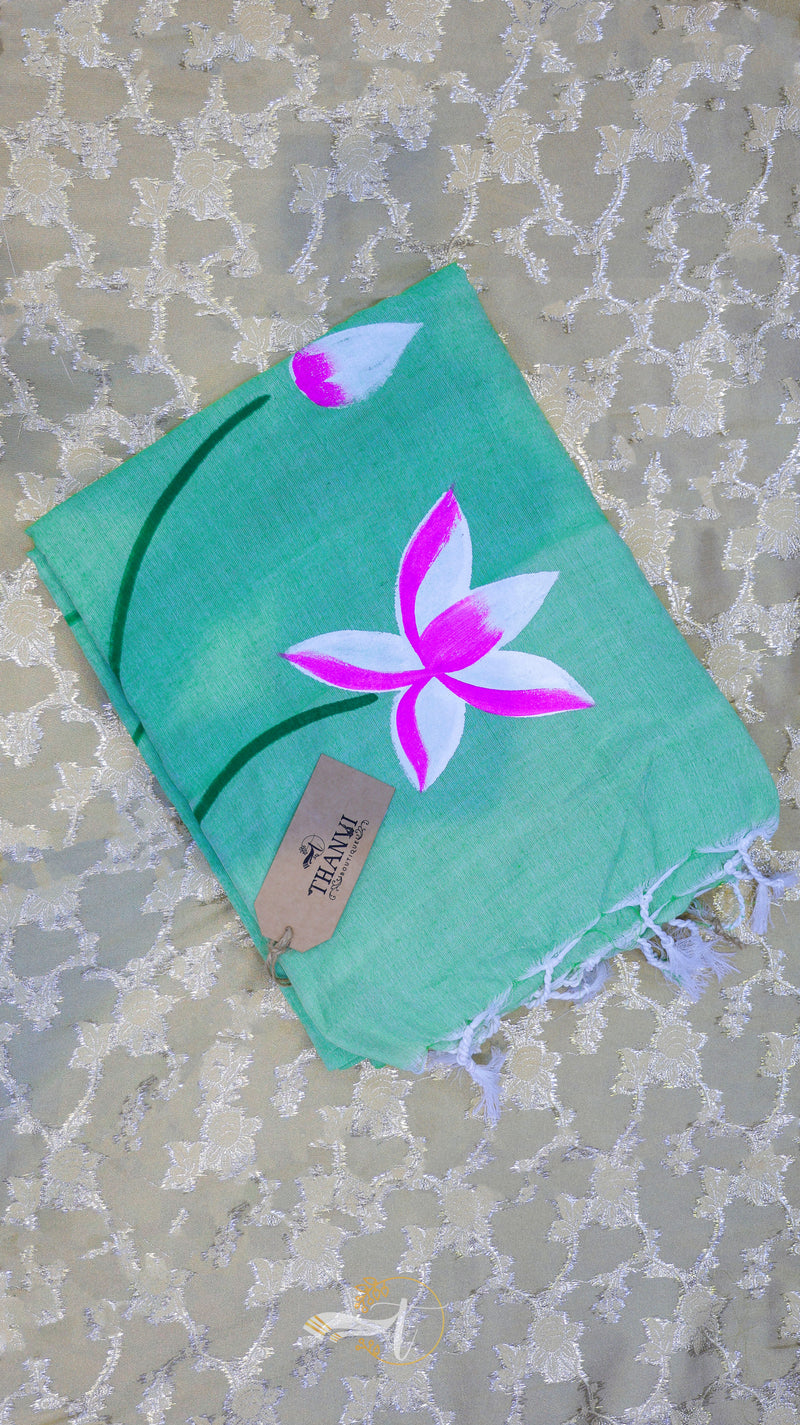 Hand Painted Saree