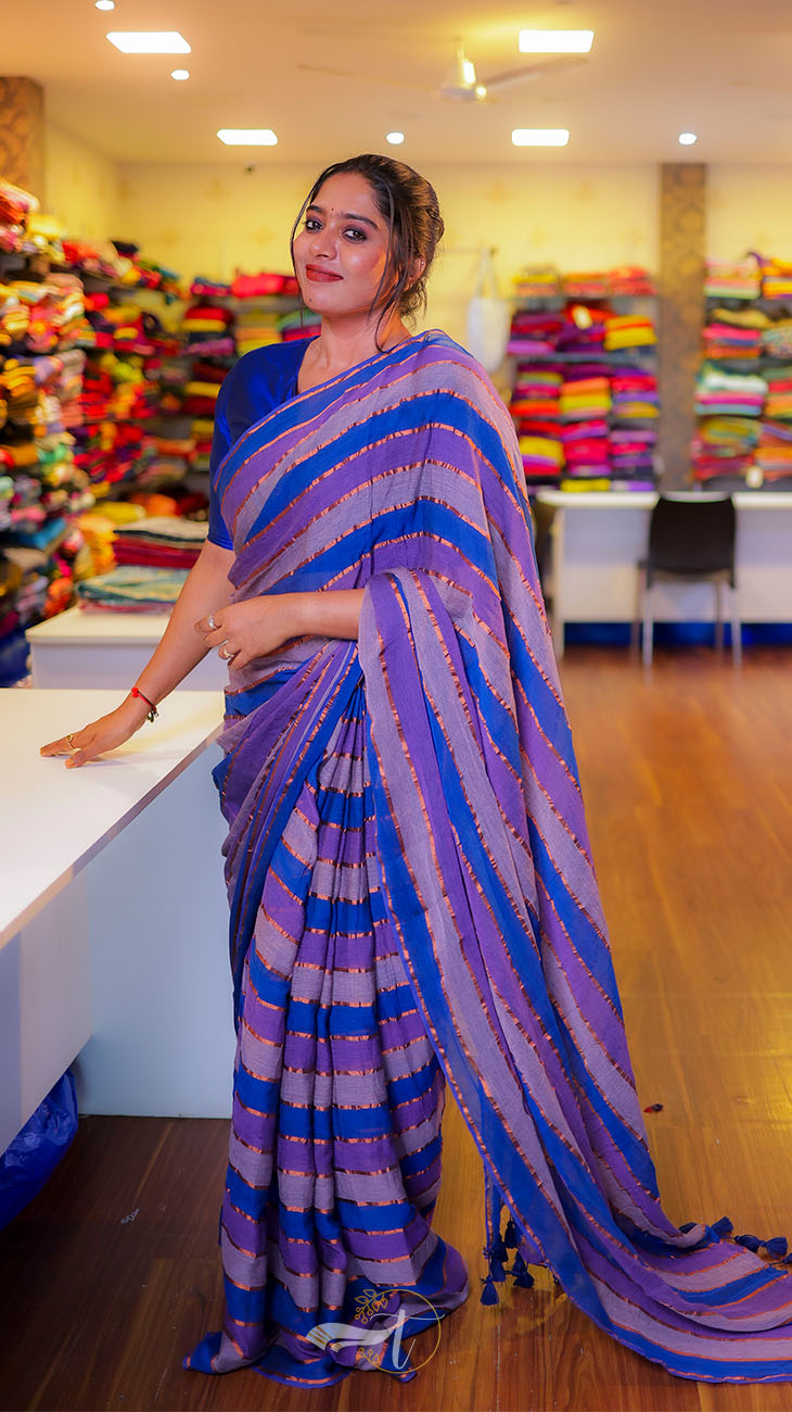 String Border Saree