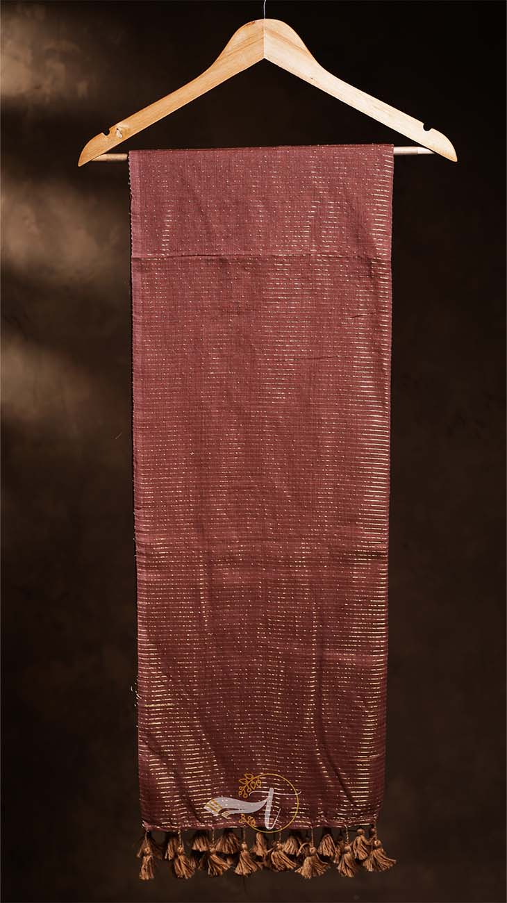 Stripes 160 Counts Saree