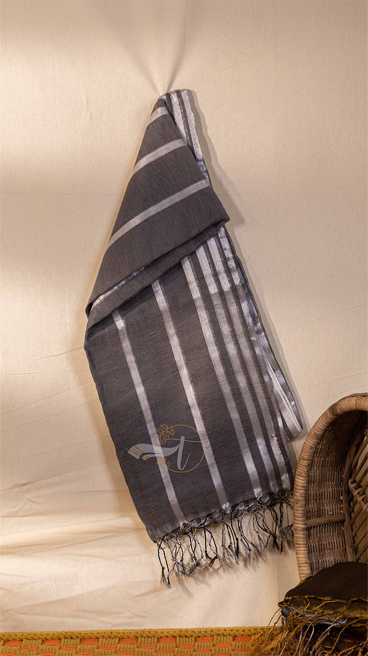Tissue Stripes Saree