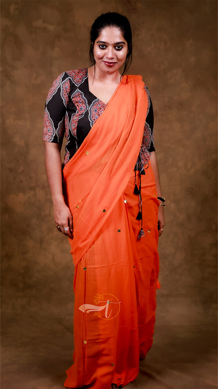 Modal Mirror Saree