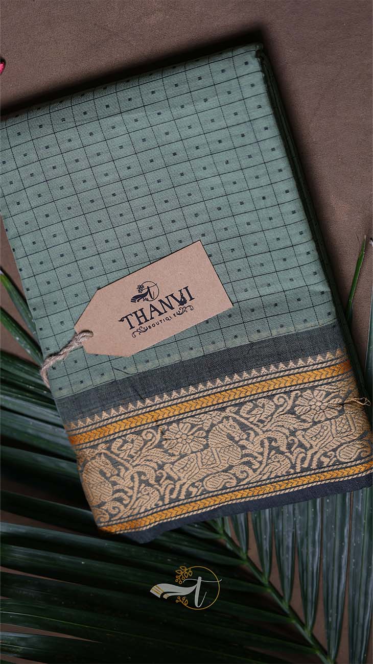 Maheshwari Cotton Saree