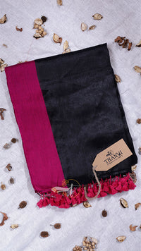Crushed Tissue Cotton Saree