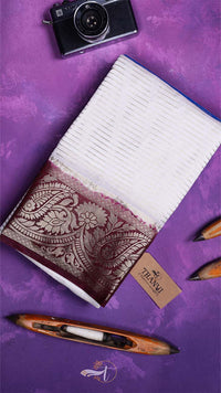 Double Zari Silk Saree