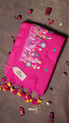 Flower Embroidery Saree