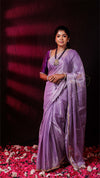 Raga Pearl Lace Tissue Saree