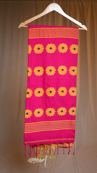Floral Khadhi Saree
