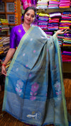 Copper Tissue Saree