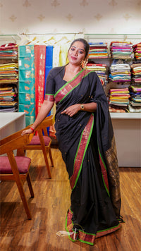 Mesmerised Maheshwari Cotton Saree