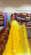 Flower Embroidery Saree
