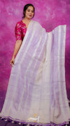 Kanchi Checks Linen Saree