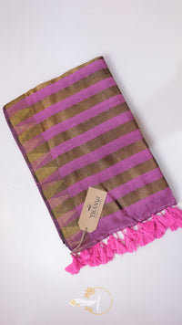 Pallu Stripes Mulberry