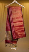 Linen Zari Big Border