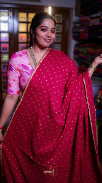 Golden Butti Saree