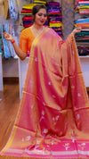 Copper Tissue Saree