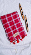 Cotton Checks Saree
